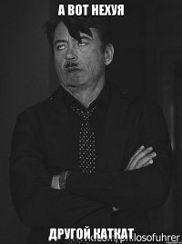 а вот нехуя другой каткат