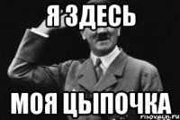 я здесь моя цыпочка