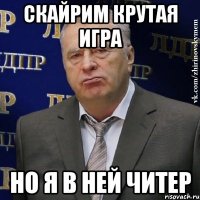 СКАЙРИМ крутая игра но я в ней читер