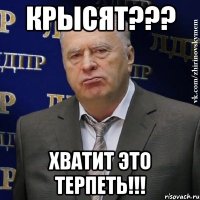 крысят??? хватит это терпеть!!!