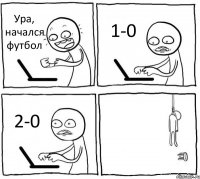 Ура, начался футбол 1-0 2-0 