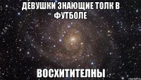 Девушки знающие толк в футболе Восхитителны