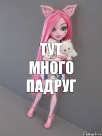 Тут много падруг