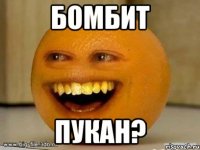 Бомбит Пукан?