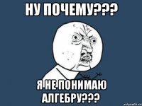 Ну почему??? Я не понимаю алгебру???