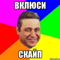 вклюси скайп