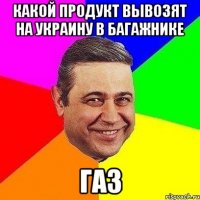 КАКОЙ ПРОДУКТ ВЫВОЗЯТ НА УКРАИНУ В БАГАЖНИКЕ ГАЗ