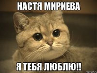 Настя Мириева Я Тебя Люблю!!