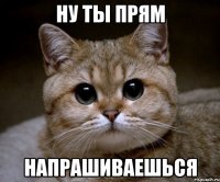 НУ ты прям напрашиваешься