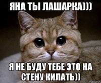 яна ты лашарка))) я не буду тебе это на стену килать))