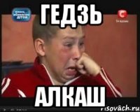 гедзь аЛКАш