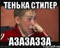 Тенька стилер азазазза