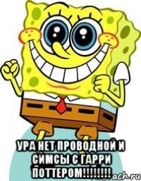  Ура нет проводной и симсы с Гарри Поттером!!!!!!!!