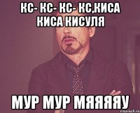 кс- кс- кс- кс,киса киса кисуля мур мур мяяяяу