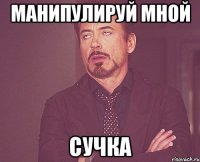манипулируй мной сучка