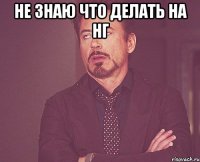 НЕ знаю что делать на НГ 