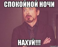 СПОКОЙНОЙ НОЧИ НАХУЙ!!!