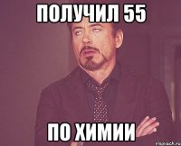 получил 55 по химии