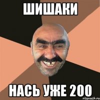 Шишаки НасЬ уже 200