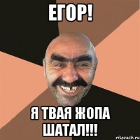 егор! я твая жопа шатал!!!