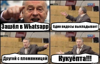 Зашёл в Whatsapp Один видосы выкладывает Другой с племянницей Кукуёпта!!!