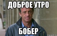 доброе утро бобер