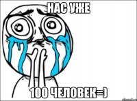 Нас уже 100 человек=)