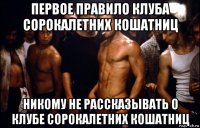 первое правило клуба сорокалетних кошатниц никому не рассказывать о клубе сорокалетних кошатниц