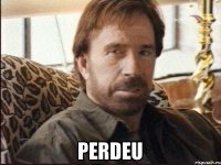  Perdeu