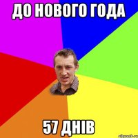 до нового года 57 днів