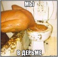 мы в дерьме