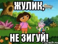 ЖУЛИК, НЕ ЗИГУЙ!