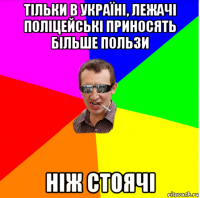 тільки в україні, лежачі поліцейські приносять більше пользи ніж стоячі