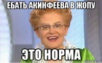 ебать акинфеева в жопу это норма