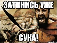 заткнись уже сука!