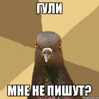 Гули Мне не пишут?