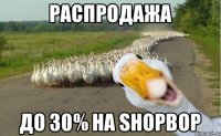 Распродажа до 30% на SHOPBOp