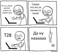 Ух ты у меня хватает опыта на новый танк Таааак что это за танчик то такой Т28 Да ну наааааа