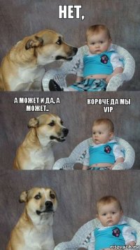 Нет, А может и да, а может.. Короче да мы VIP