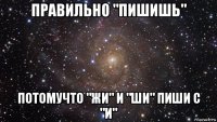 правильно "пишишь" потомучто "жи" и "ши" пиши с "и"