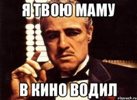 Я твою маму В кино водил