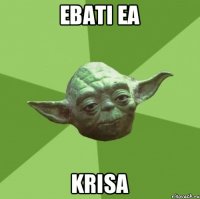 ebati ea krisa