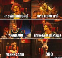 кр з англійської кр з геометрії академія наукова презентація усний залік зно