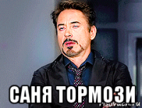  саня тормози