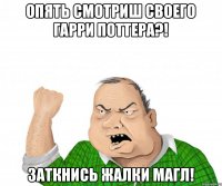 Опять смотриш своего Гарри Поттера?! Заткнись жалки магл!