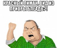 красный лиман, вид из приоры блеадь?! 