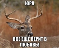 юра все еще верит в любовь!