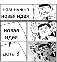 нам нужна новая идея! новая идея дота 3