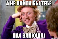 А не пойти бы тебе нах Ванюша)