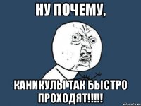 ну почему, каникулы так быстро проходят!!!!!